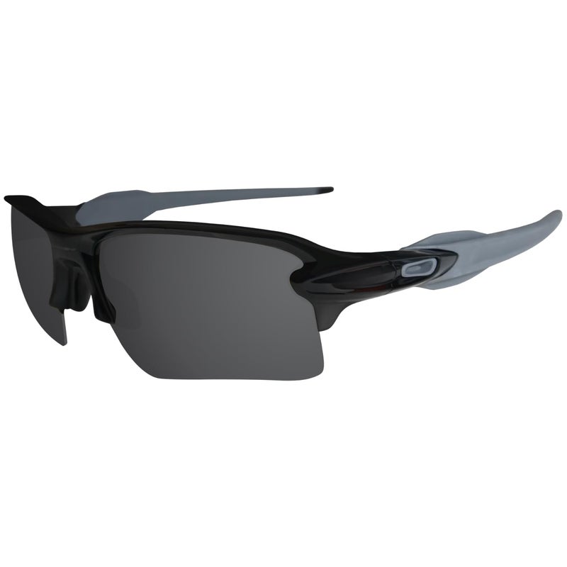 Dynamix Polarized Replacement Lenses for Oakley Flak 2.0 XL | Easy To Install | Fit Perfectly | Solid Black - Image 2